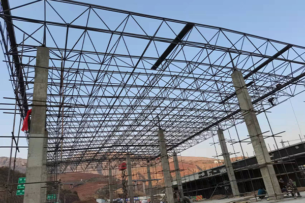 濉溪钢结构网架图片