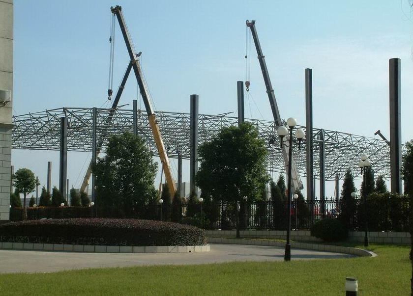 濉溪加油站罩棚网架