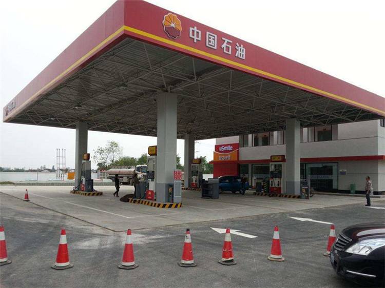 濉溪加油站钢结构网架案例20